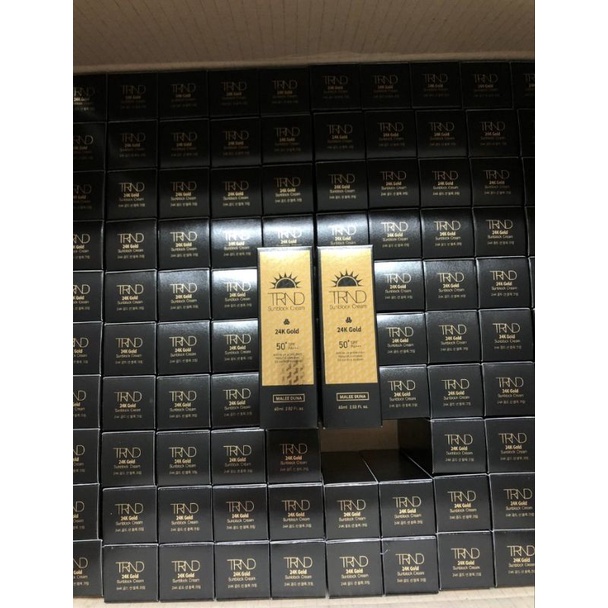 🇰🇷24 K TRND GOLD SUN CREAM SPF 50 PA++++ 60ML