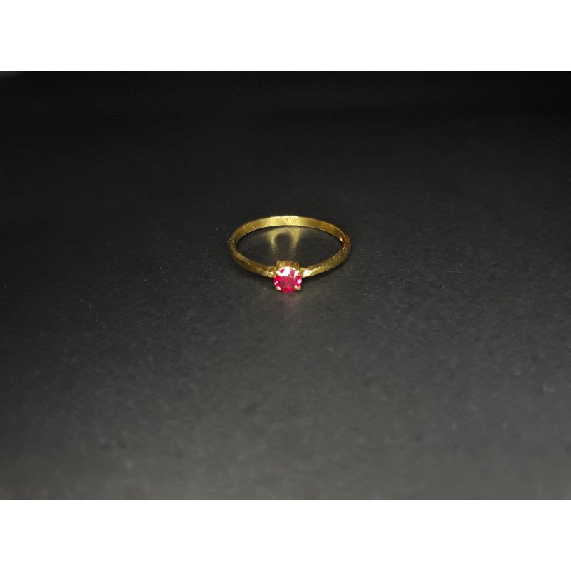 CINCIN MATA MERAH 1gr EMAS MUDA