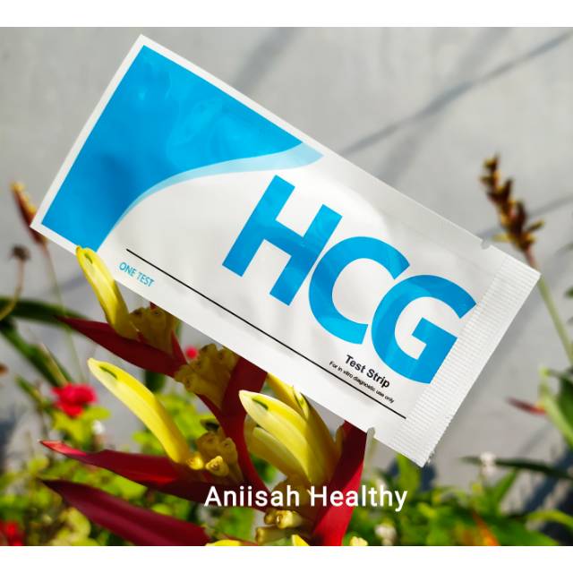 Test Kehamilan Strip / Test Hamil HCG Strip Blue / Testpack / Tespek / Testpeck / Tes Hamil