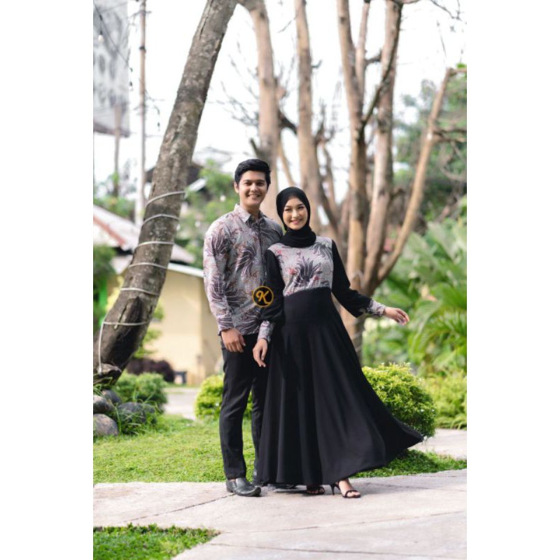 TERBARU DAN TERLARIS COUPLE GAMIS NETTY ORIGINAL KARYA BATIK PEKALONGAN HIGHQUALITY