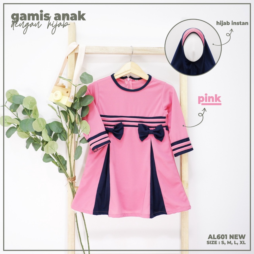 Gamis Balita Perempuan - Gamis Anak Wanita Cantik - Gamis Bayi Wanita `1 Tahun - 3 Tahun-4