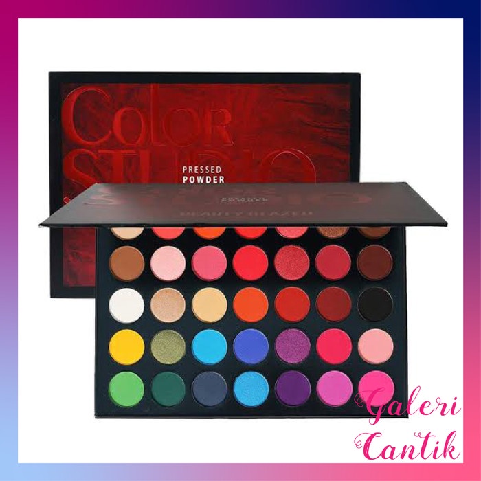 eyeshadow- beauty glazed color studio eyeshadow palette 35 color original -eyeshadow.