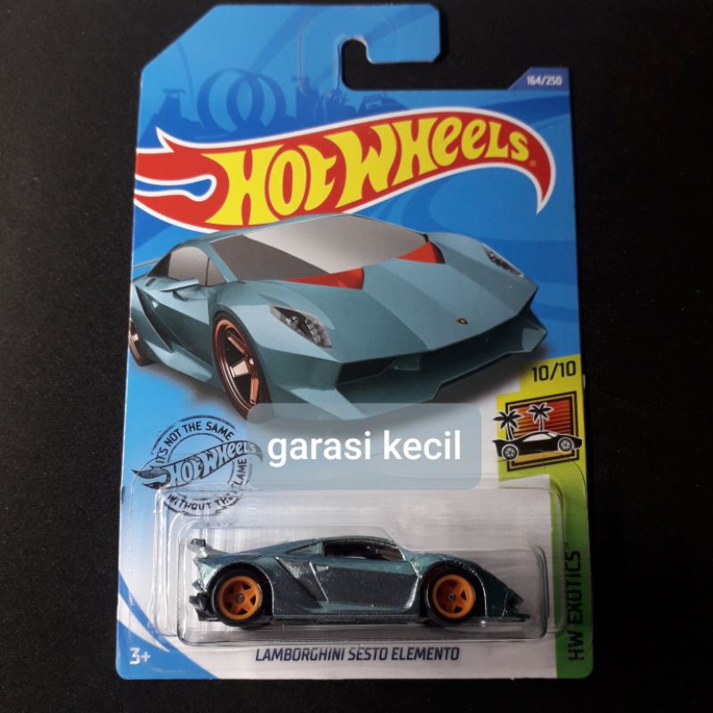 hot wheels lamborghini sesto elemento super treasure hunt THS