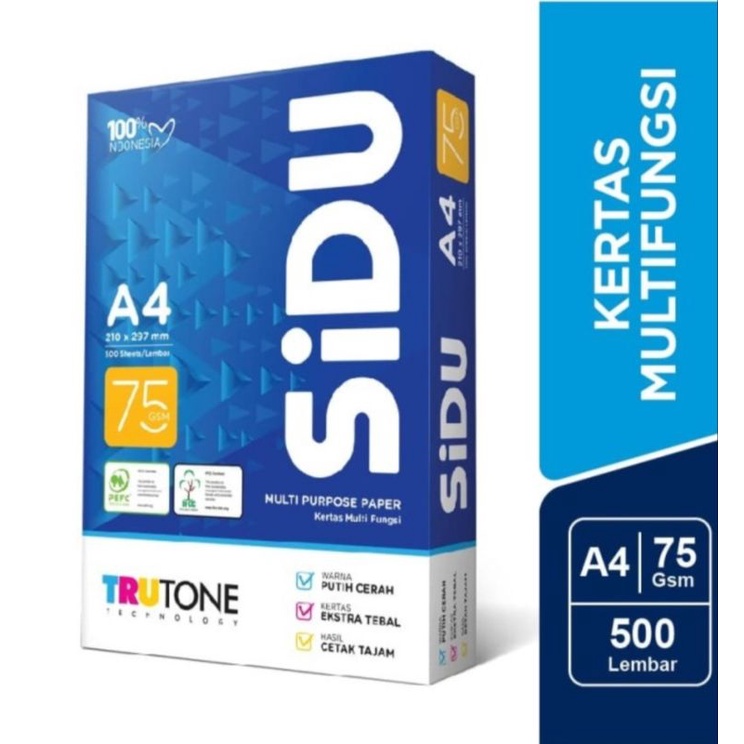 

Promo Kertas A4 75 gr Sidu