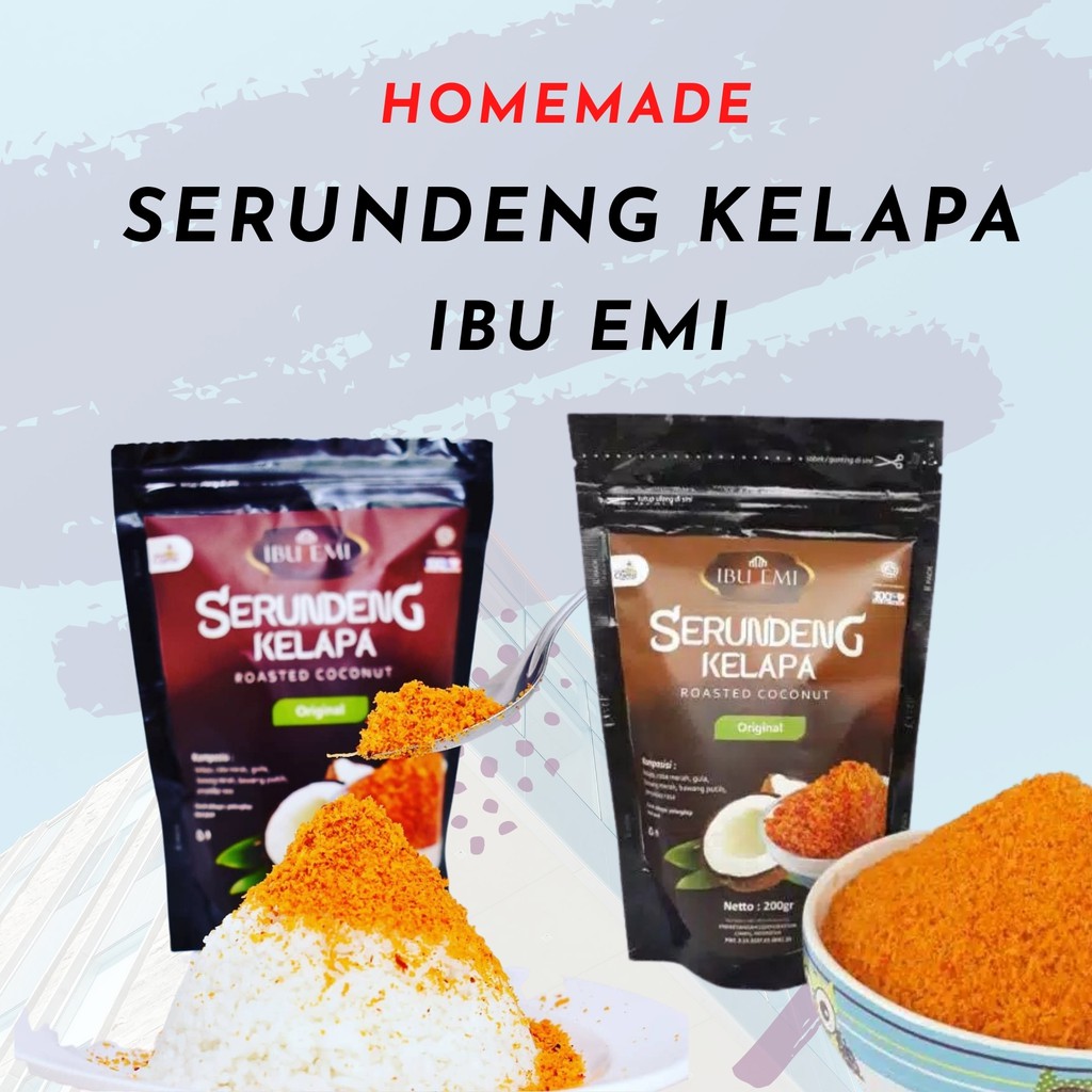 

Serundeng Kelapa / Serundeng Kelapa Ibu Emi / Serundeng Pedas Manis / Serundeng Non MSG