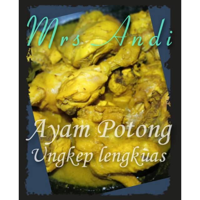 Ayam Ungkep Lengkuas