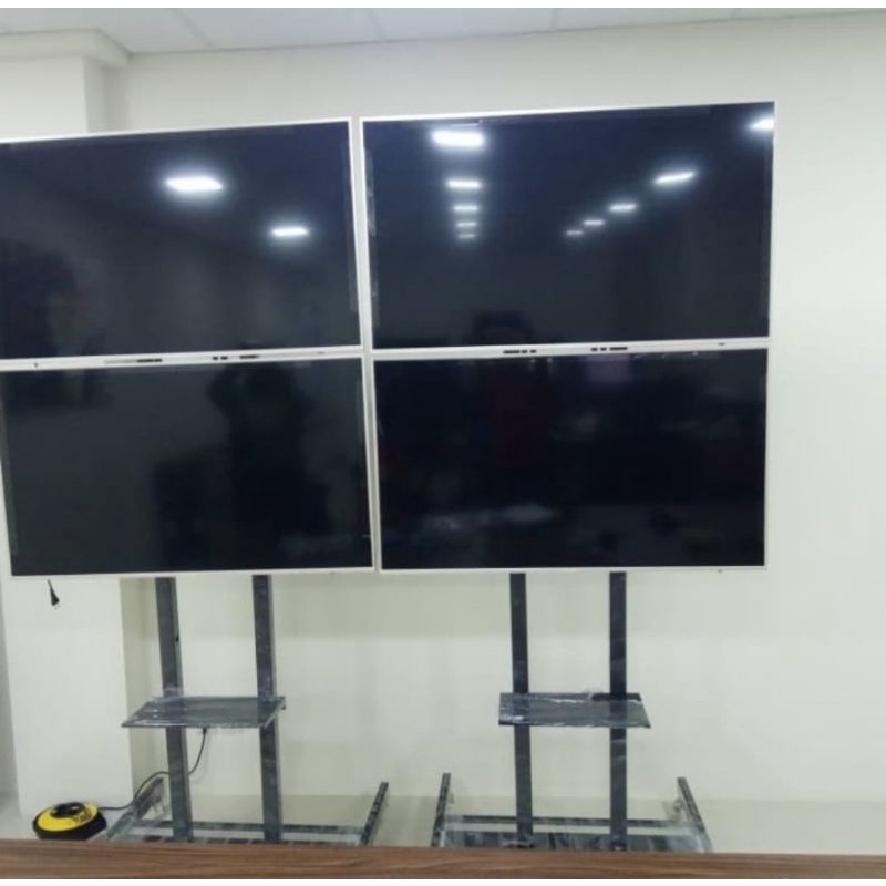 Bracket standing tv bracket stand tv braket standing tv braket stand tv atas bawah 43 49 50 55 60 65 inch