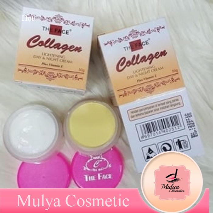 Cream Collagen The Face Siang Malam / BPOM Original