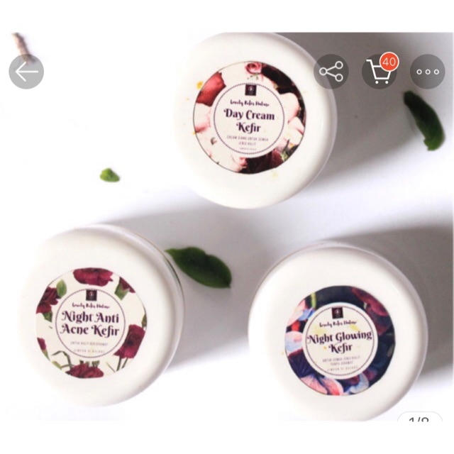 Cream kefir etawa / night glowing kefir by lovely kefir nature