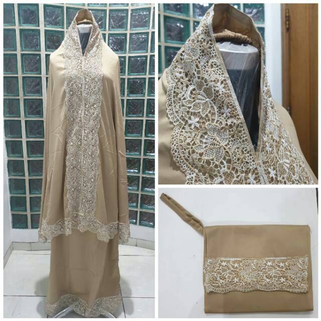 MUKENA SUTRA VELVET MODEL SYAHRINI + CIPUT DALAM