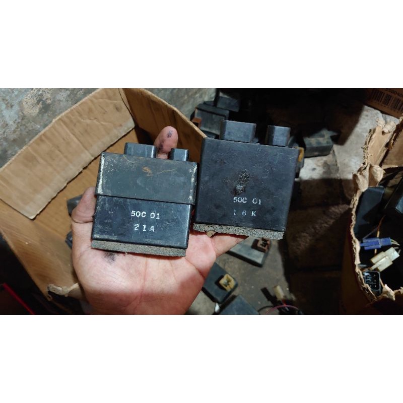 CDI Yamaha Jupiter MX old original copotan dari motor