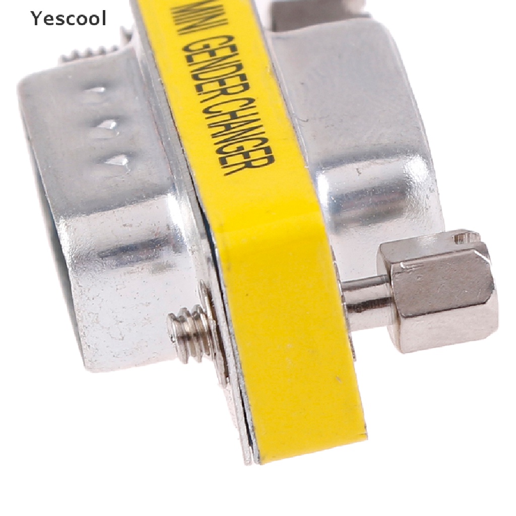 Yescool DB9 D-Sub Adapter Konektor Serial Mini 9pin RS232