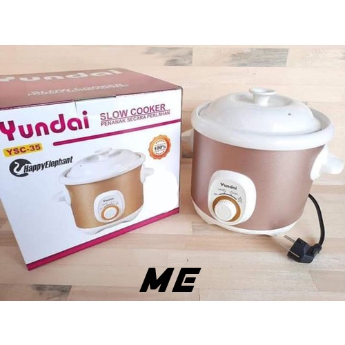 Slow Cooker Yundai 2,5Liter / Slow Cooker Yundai YSC-25 / SLOWCOOKER YUNDAI 2.5L