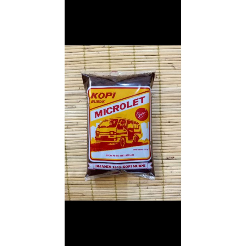 

Kopi Bubuk Nikmat cap Mikrolet 150gr