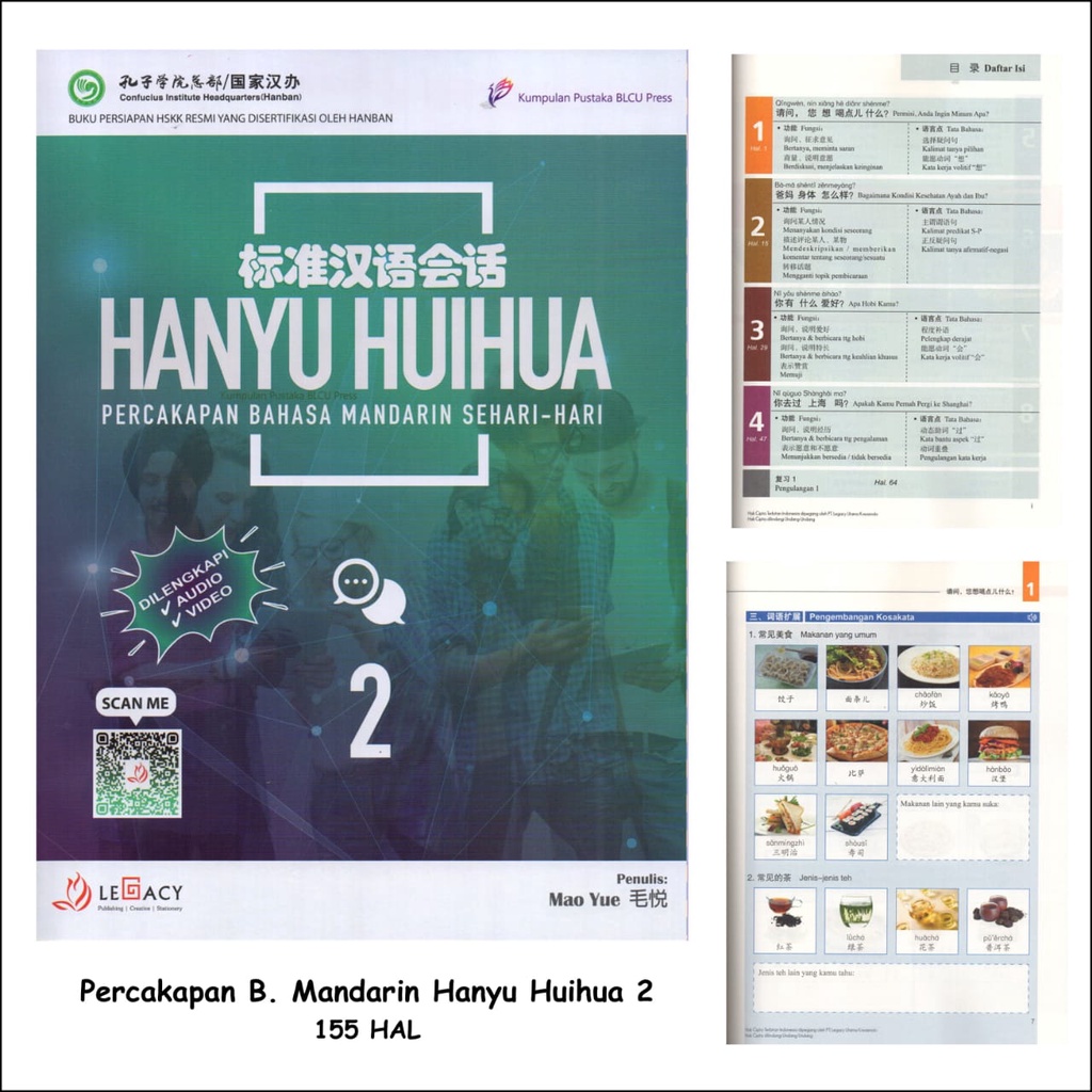 Percakapan bahasa mandarin HANYU HUIHUA 2