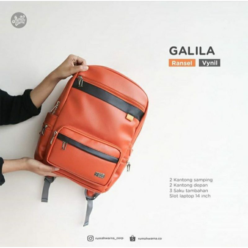 Tas Ransel Galila Rumah Warna