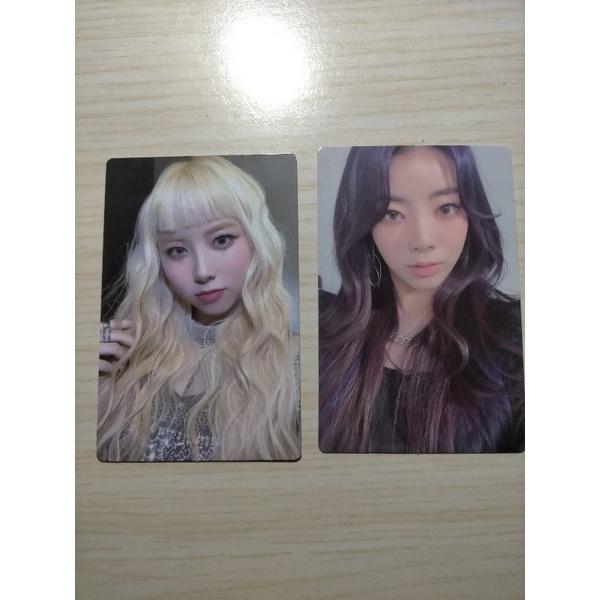 purple kiss into violet pc photocard
