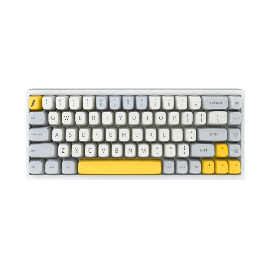 1STPLAYER THE ONE-LANG MK680 YELLOW Wireless Mechanical Silver Switch