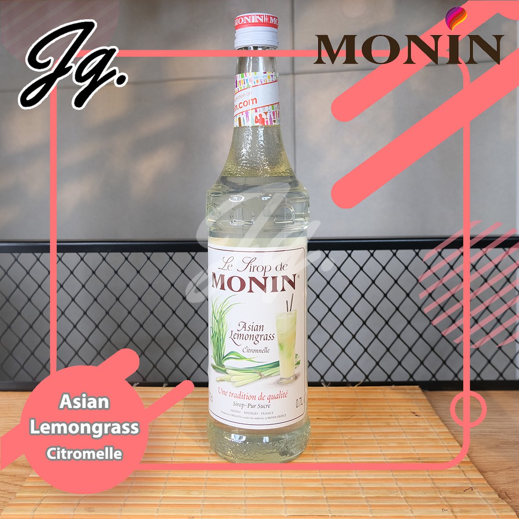 

SYRUP MONIN ASIAN LEMONGRASS | 700 ml SIRUP LEMON GRASS