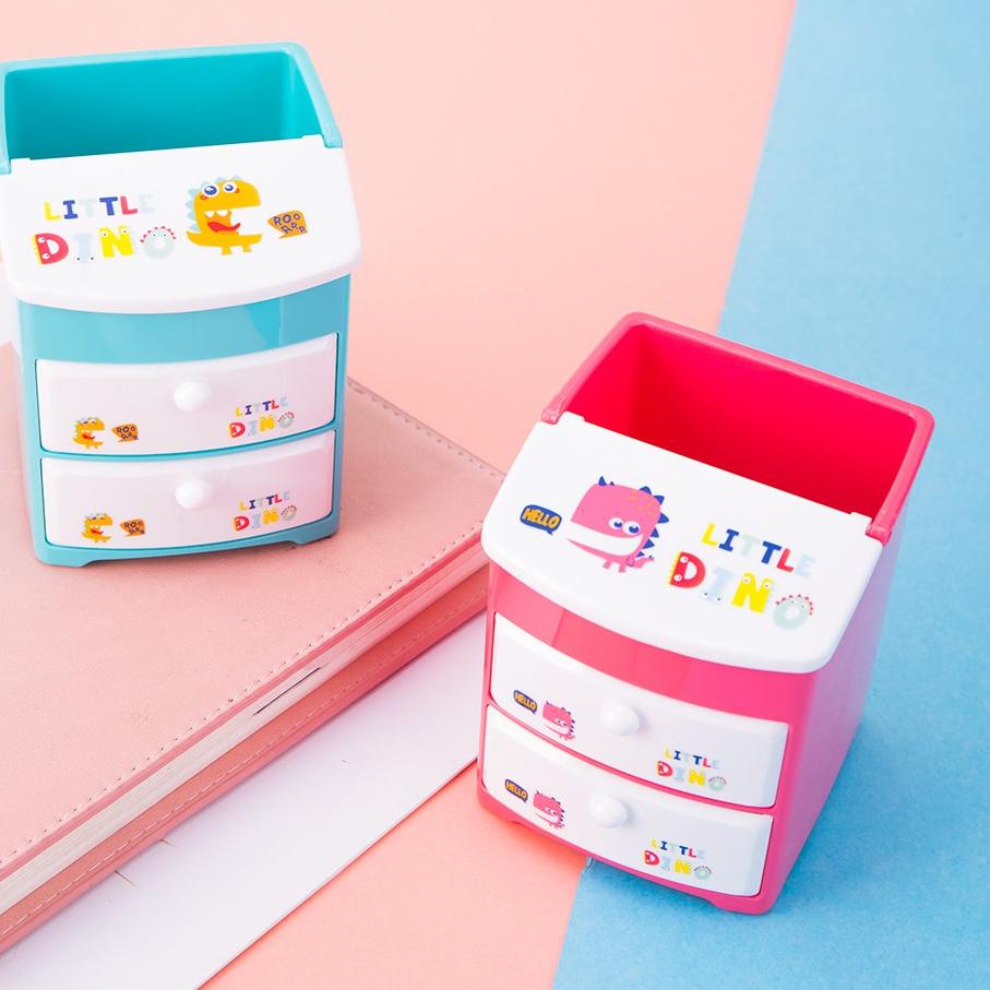 

Deli Tempat Pulpen Sekolah Desain Lucu Dino tahan lama E9136 .,
