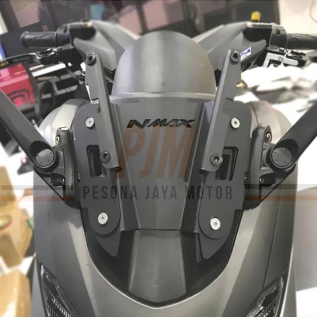 Breket Serpo Nmax 2015-2022 Full Set + Mur Anti Jebol AKAI Racing Universal Buat Nmax Old &amp; New Bisa KING