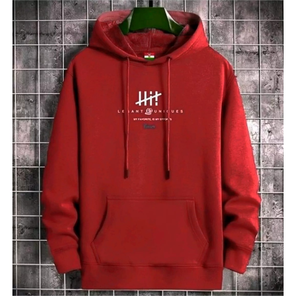 TERBARU !! H!! Hodie Cowo Bahan Flecee Tebal Premium  / Sweater Pria Terbaru 2021 Kekinian /Unisex Size M,L,XL /  Murah COD