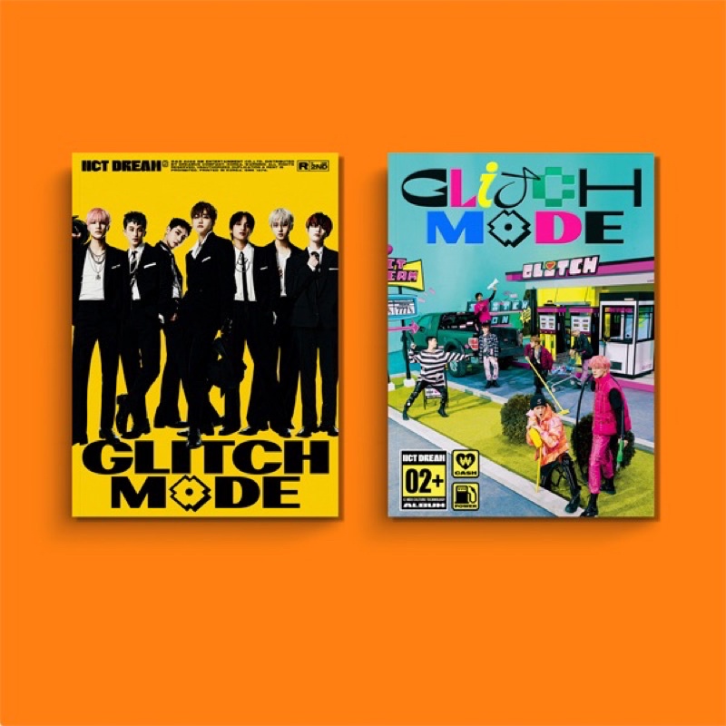 [READY STOCK] NCT DREAM - Glitch Mode (Photobook ver.) SEALED + Poster (with Tube)