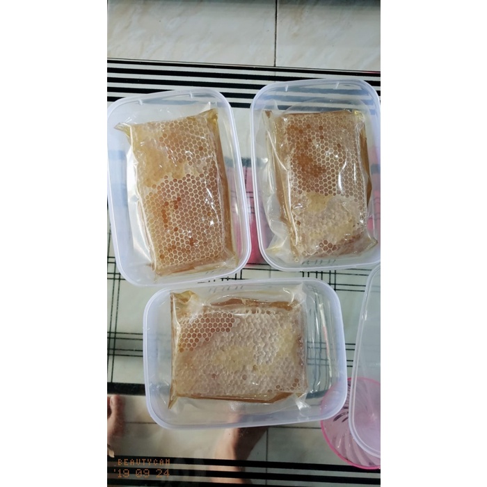 

02 Madu Sarang Malifera, Raw Honey,Honey Comb.500 Gr Ds51Ghg
