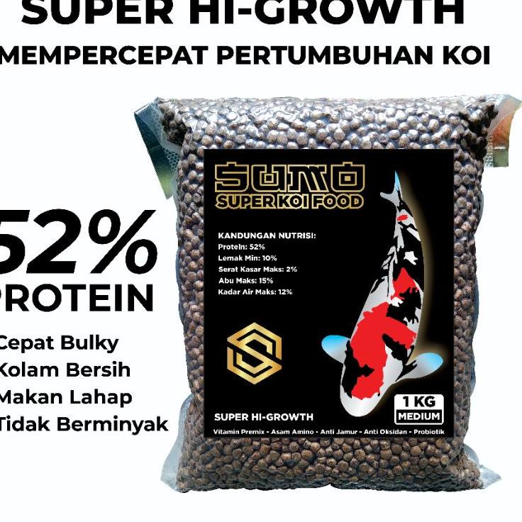 Stok.ready SUMO PAKAN KOI HIGH GROWTH 967DKF