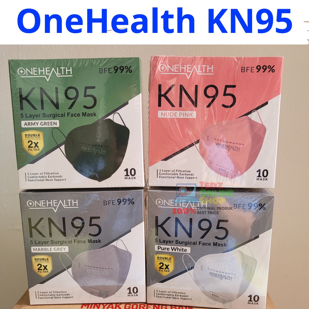 OneHealth Masker KN95 Isi 10 Pcs