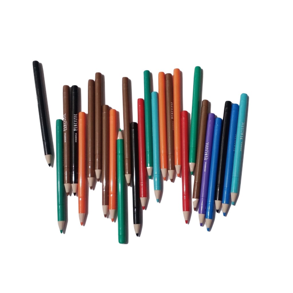 

PENCILITC ZEBRA WARNA-WARNI / BULPOIN WARNA