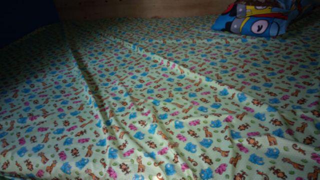{import} Sprei Waterproof Motif Anak Anak Tinggi 20cm Tnp Tas