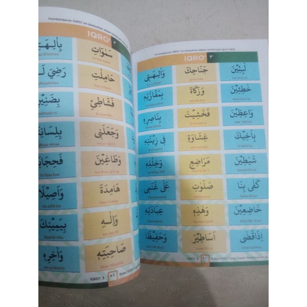 buku iqro besar edisi milenial latin sesuai bacaan (15×21cm)