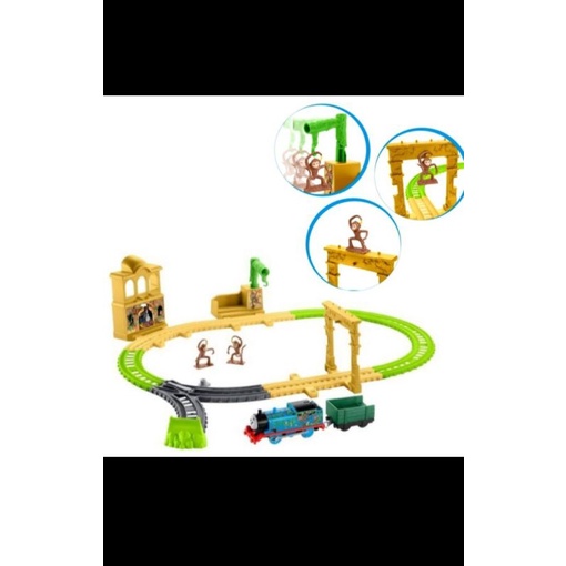 Mainan Thomas and Friends Track master Monkey Palace Set