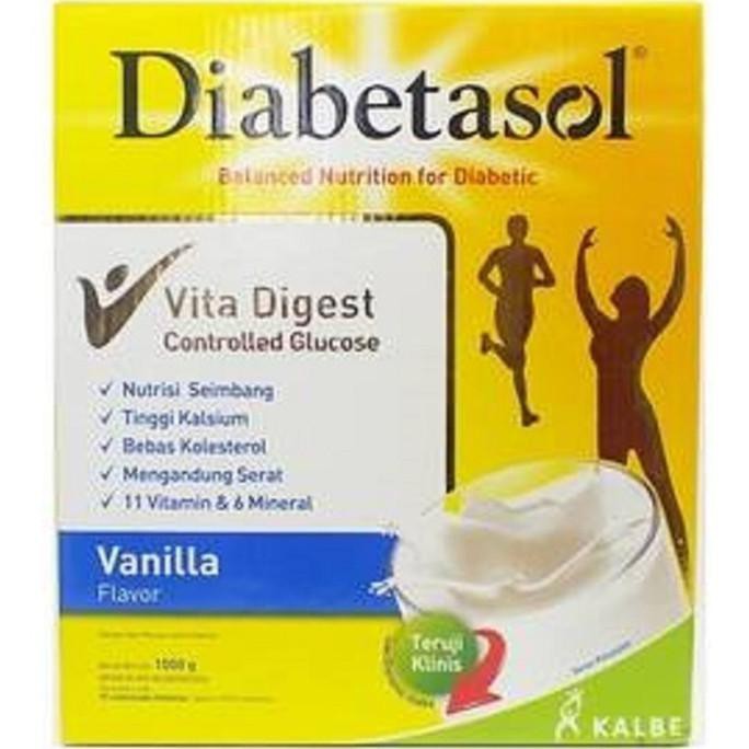 

[[BISA COD]] Susu Diabetasol 1KG vanila coklat - Vanila PROMO SPECIAL Kode 662