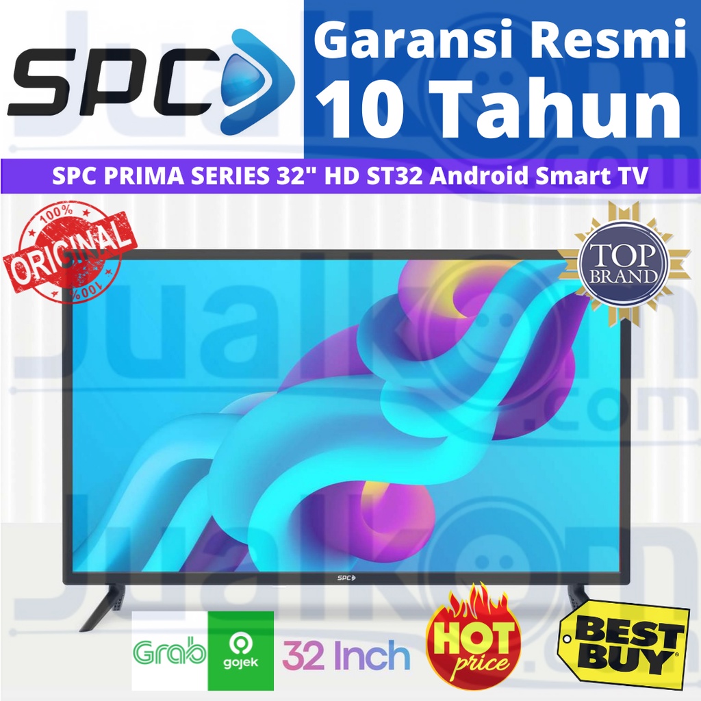 LED SPC PRIMA SERIES 32&quot; Android Smart TV ST32 Garansi Resmi