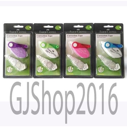 

Hemat Correction Tape Faber Castell Sr-506 Tipex Kertas Free Refill Promo