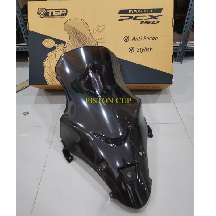 WINDSHIELD WINSIL VISOR PCX 150 TINGGI 67 CM TGP PARTS ORIGINAL TDR WINSILD PELINDUNG ANGIN TINGGI AKSESORIS SPAREPART MOTOR PCX 150