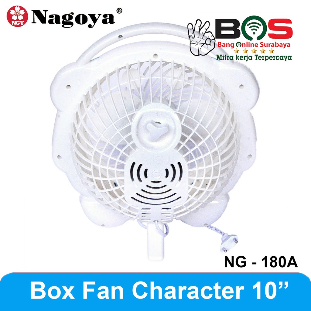 Kipas Angin Meja NAGOYA NG-180 Karakter Kipas Meja 10 Inch