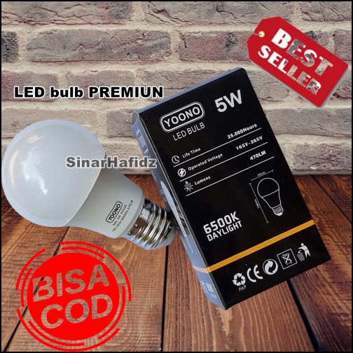 Lampu Led YOONO 5W PREMIUM