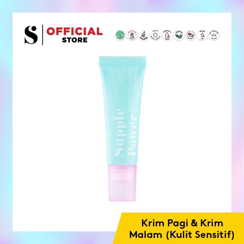 SOMETHINC Suple Power Hyaluronic9+Onsen Moisture Bomb Gel Krim Untuk Kulit Sesitif