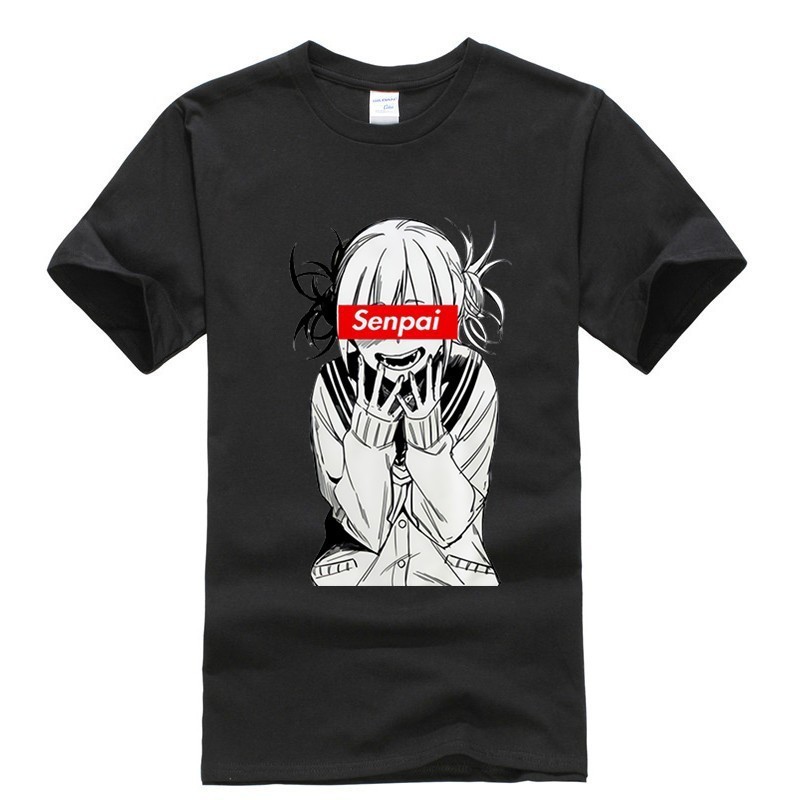 Kaos Himiko Toga Ahegao Lewd Senpai - Ada banyak warna!