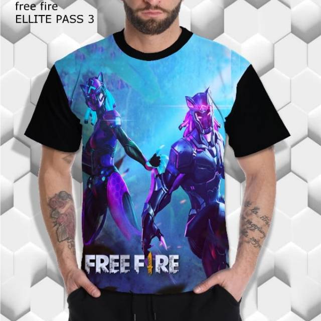 JERSEY FF JERSEY FREE FIRE ELLITE PASS 3