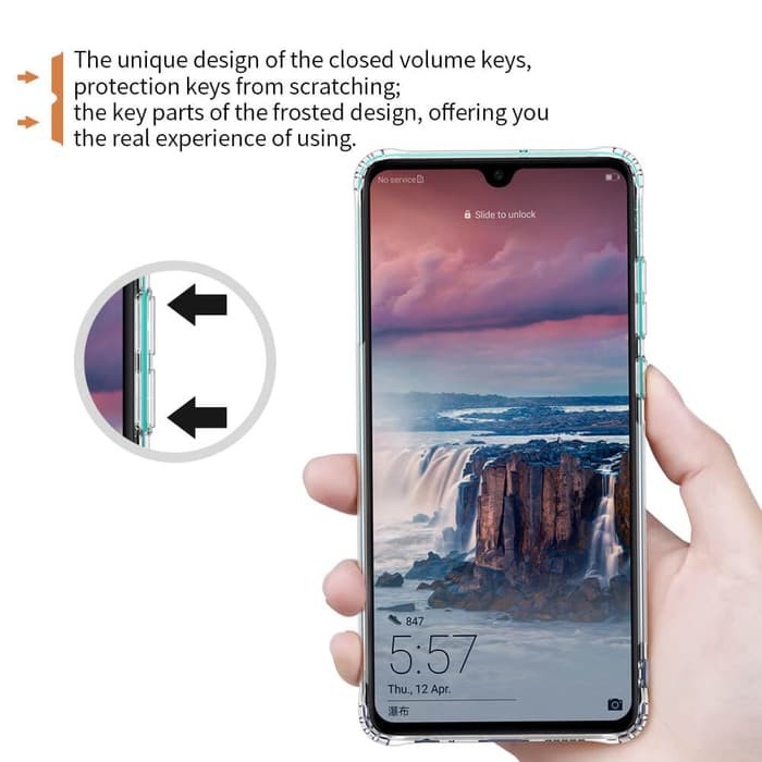 Case HUAWEI P30 Softcase Transparan TPU Original