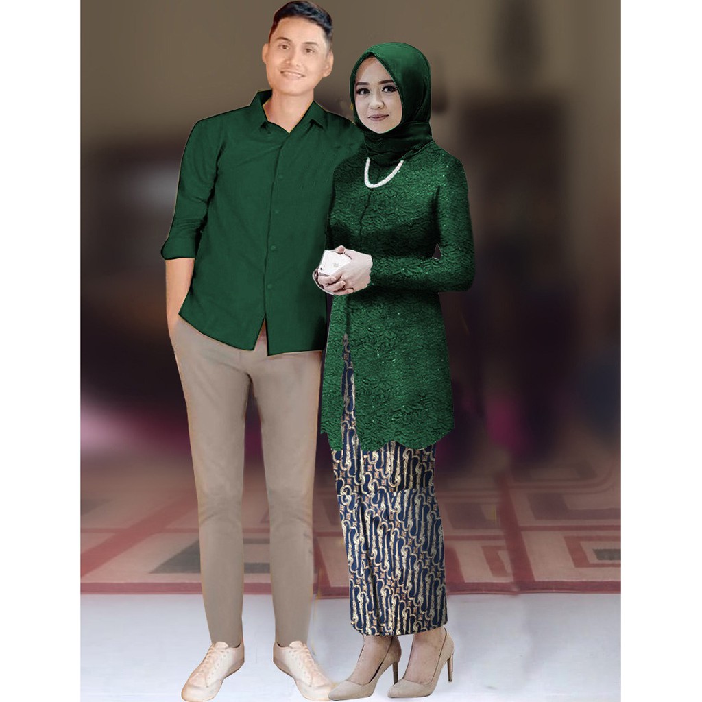 HOPYLOVY - Couple Kebaya Brukat Talina