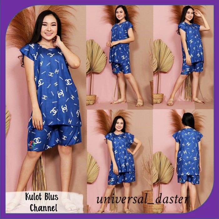 DASTER KULOT BLUS/DASTER SETELAN/DASTER MURAH/BAJU HAMIL TIDUR BAHAN RAYON NYAMAN DIGUNAKAN