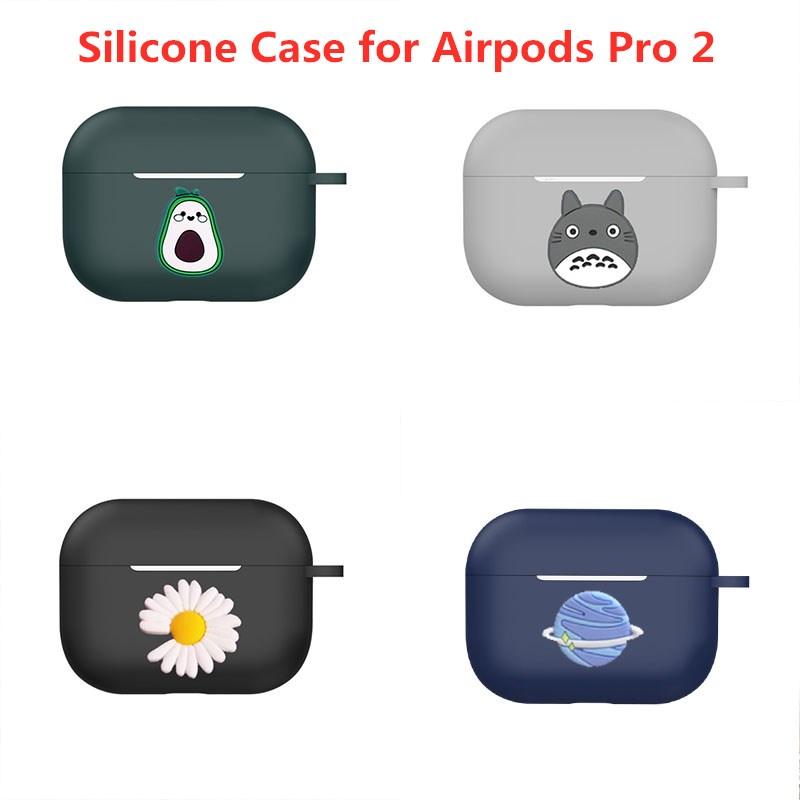 Casing Kartun Kompatibel Untuk Airpods Pro2 2022sarung Silikon Lembut Compatible Untuk Airpods Pro 2kulit Bluetooth Earphone Cases Compatible Untuk Air Pods Pro2