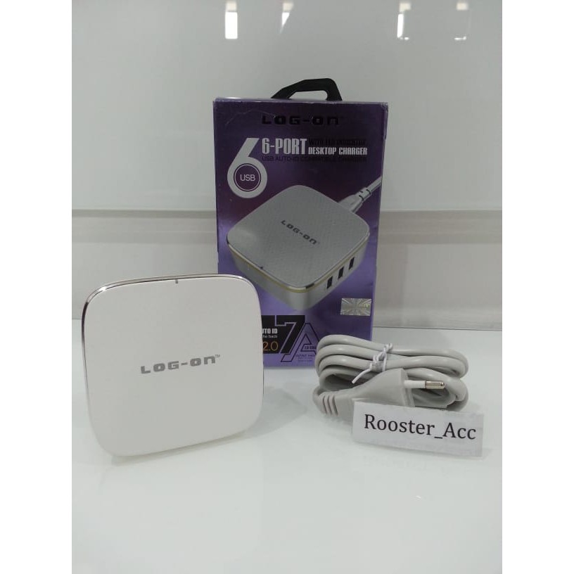 CHARGER LOG ON 6 PORT USB 7A