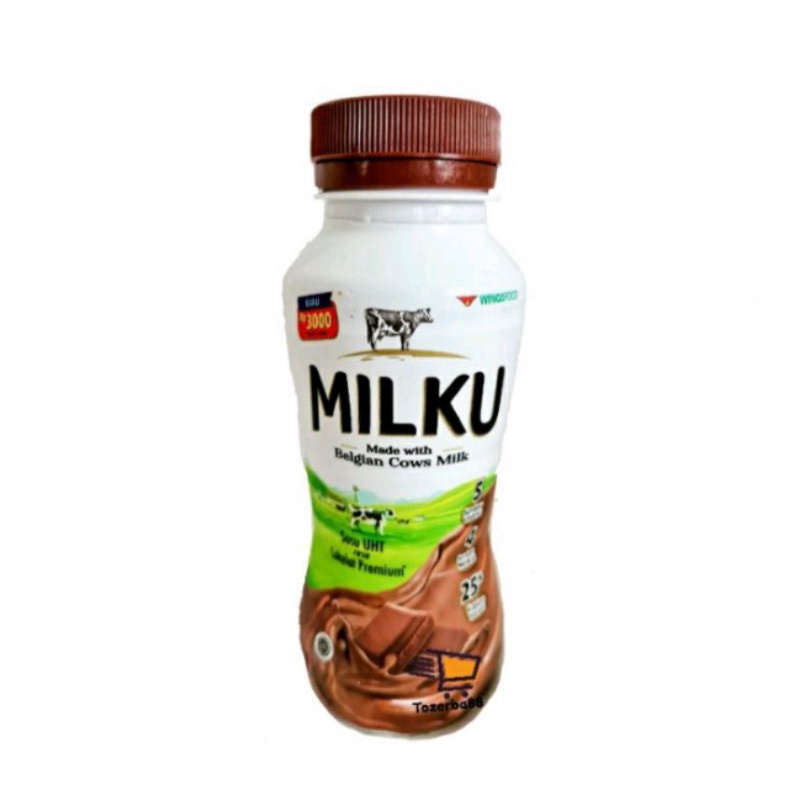 Jual Milku Susu Cair Rasa Coklat 200ml | Shopee Indonesia