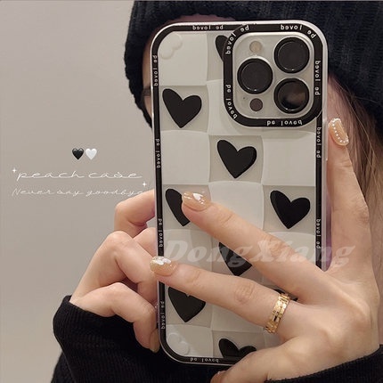 Casing TPU Huawei Y7A Nova 5T 3i Y7 Pro Y9S Y9 Prime 2019 P20 P30 Lite P40 Motif Catur Hati DGX